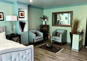 Ocean Frontage Two Bedroom Family compound with Full Kitchen