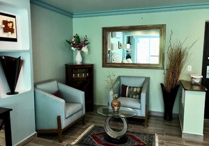 Ocean Frontage Two Bedroom Family compound with Full Kitchen