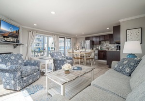 Oceanfront condos with 3 night minimum rentals and linens included!