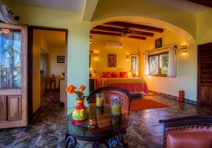 Special place where you combine the peace of the jungle with the ocean view