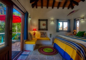 Special place where you combine the peace of the jungle with the ocean view
