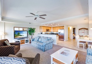 Sunset Beach 301 is a gorgeous 3 Bedroom/2.5 Bath Vacation Home on 46th Street.
