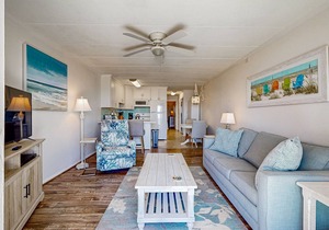 Updated Constellation House Condo w/Oceanfront Balcony, Walk to Restaurants