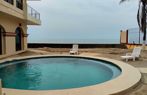 Marina Mazatlan Apartment | 2 bedroom oceanfront apartment, pool + views in Mazatlan