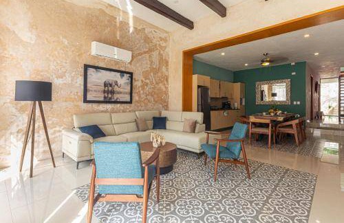 Campeche House | 23 m² House ∙ 3 bedrooms ∙ 7 guests