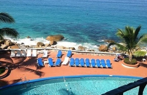 South Shore Hotel Area Condo | Amazing Beachfront- Oceanview, White Beaches Puerto Vallarta Condo