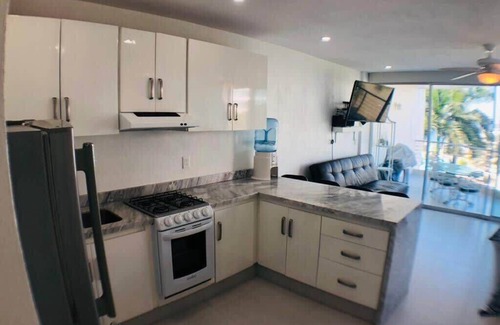 Flamingos Apartment | Aria Oceanview: Pool, Balcony, & Near Attractions!
