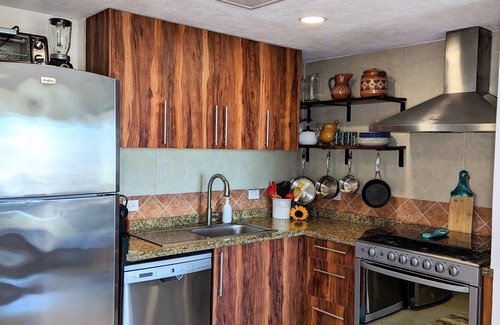 South Hotel Zone Condo | Available now! Beachside 2BR condo pools. 10min from PVR airport