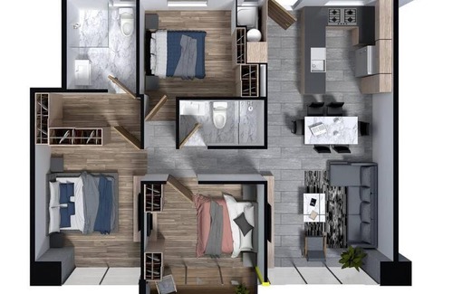 Zona Rosa Apartment | Baikal 203
