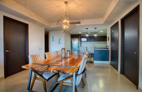South Hotel Zone Condo | Balcony, Pools, Gym, Restaurant | Beachfront 2BR