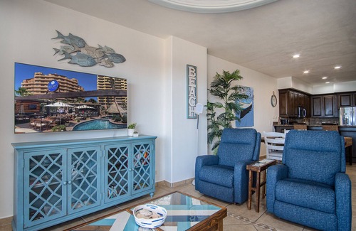 Puerto Penasco Condo | BELLA SIRENA BD 703 Cozy Blue Ocean Oasis Ocean View Condo