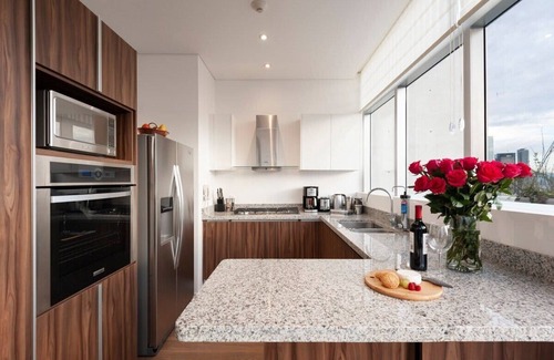 Anahuac Apartment | BEST VIEW in Polanco, FAST WIFI & private terrace