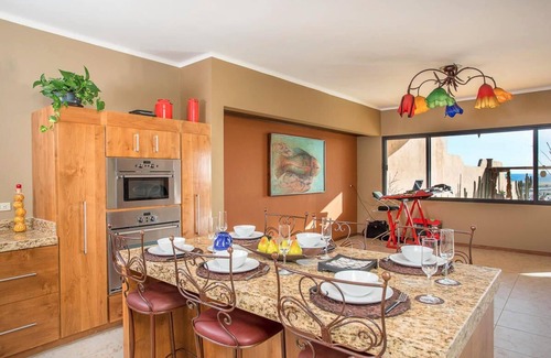 Todos Santos House | Casa Del Mar - Santa Fe Inspired Home With Gracious Mediterranean Style Living