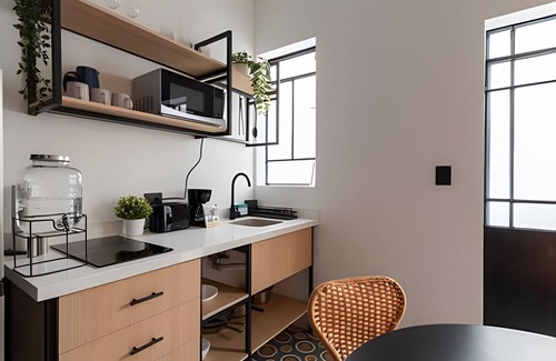 Puebla Historic Center Apartment | Casona 212 | Design & Connectivity Near Downtown