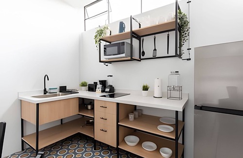 Puebla Historic Center Apartment | Casona 212 | Stylish Loft w/High-Speed WiFi
