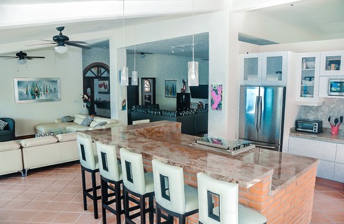 Amapas Condo | EXTRAORDINARY, 3 BR PENTHOUSE, OCEAN FRONT , Largest in PV