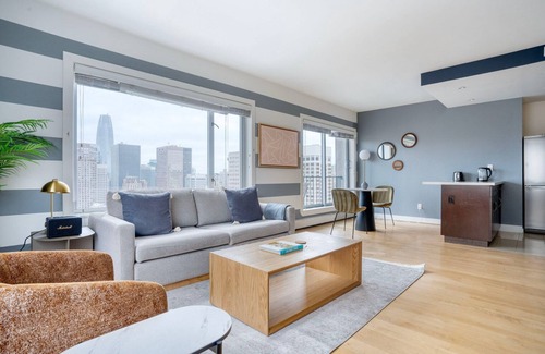 Lower Nob Hill Apartment | Hip Nob Hill 1BR w/Balcony & views, near Union Sq. by Blueground