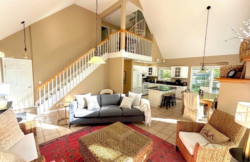 Mears House | Large home w/private Lake MI Beach access and convenience to local attractions