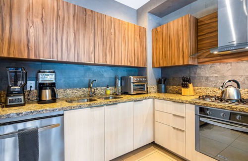 Emiliano Zapata Condo | Luxury 1 BR w/workspace & gym