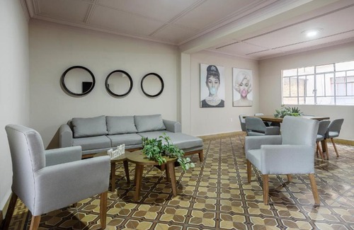 Roma Norte Apartment | Luxury 3 Br Apartment At Condesa - Roma - Near Reforma