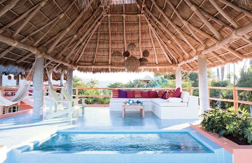 Sayulita Villa | Luxury home with gorgeous ocean views, close to town, beautifully designed