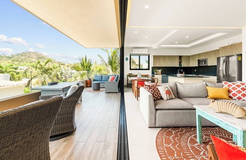 San Francisco Apartment | Manta Morada, San Pancho, Beachfront and Ocean views