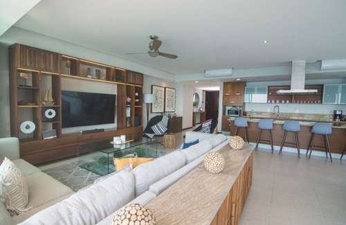 South Hotel Zone Apartment | `New Listing` beachfront with spectacular views superb location