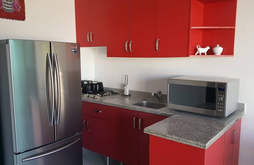 Flamingos Condo | Oceanfront Aria Ocean - Sleeps family of 4