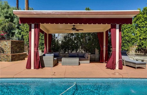 Desert Park Estates House | Palm Springs Vacation Oasis Private pool, game rm!