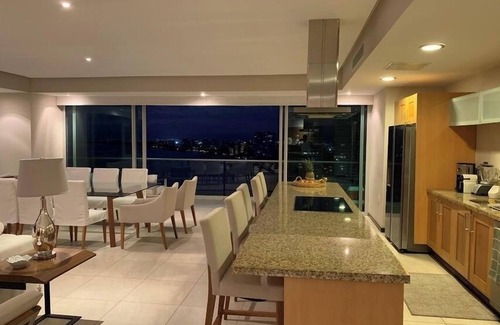 North Hotel Zone Apartment | Peninsula 18D Spacious 3-bedroom apartment in pleasant Puerto Vallarta.