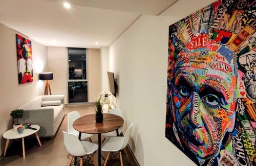 Polanco Apartment | Pop Art Latitud I Modern 1 Bedroom in Polanco