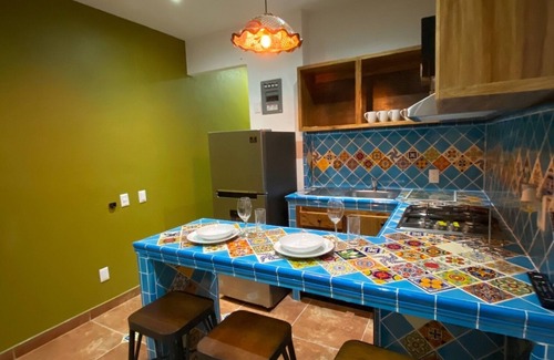 Downtown Puerto Vallarta Apartment | Private balcony A/C Down town Terrace/Pool WiFi Apt#2