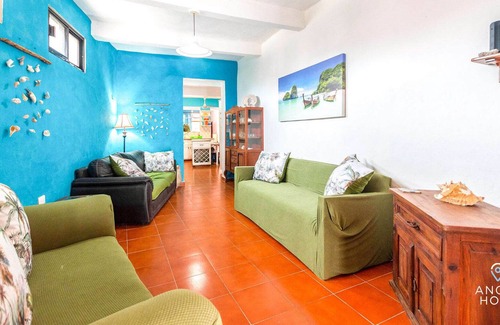 Progreso Municipality Apartment | Private BBQ Patio |1 Block to the Beach & Malecón!