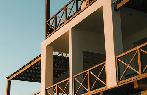Cihuatlan Apartment | ROOM 5- OCEAN FRONT Large private balcony and open concept design