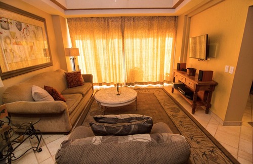 Sandy Beach Condo | Spectacular 2 Bedroom Condo on Sandy Beach at Las Palmas Resort b-401