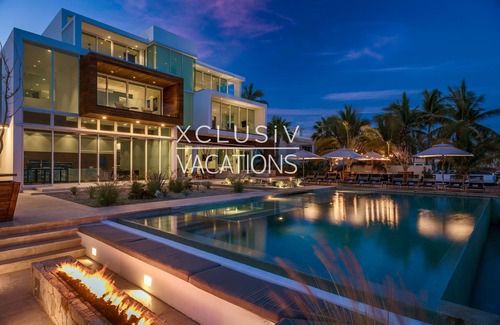 Rancho Cerro Colorado Villa | This 40,000sq. ft. beachfront villa offers unmatched elegance and privacy, with 11 bedrooms and