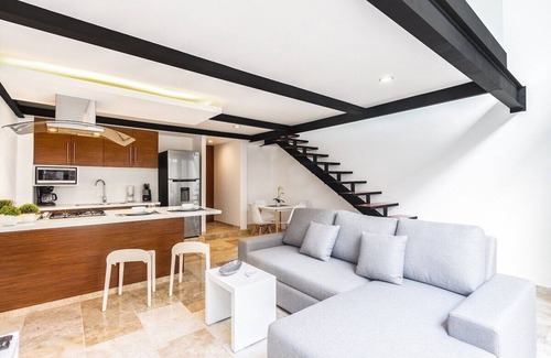 Zazil-ha Apartment | Trendy Loft | Private Pool | Rooftop Views & Sun