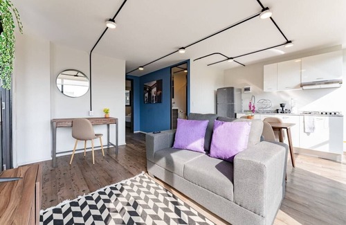 Hipodromo Apartment | VH | Continuous Apts Condesa | wifiandgym | 158