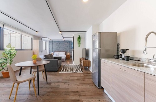 Hipodromo Apartment | VH | Continuous Apts Condesa | wifiandgym | 158
