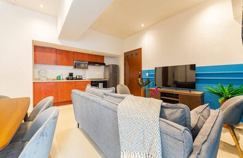Anahuac Apartment | VH | Depas mismo piso Polanco | gym and wifi | 323