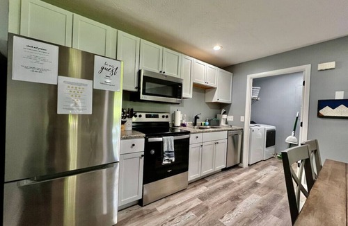 Monroe House | 160 Overbrook · 3 bedroom home w/privately fenced yard + hot tub.