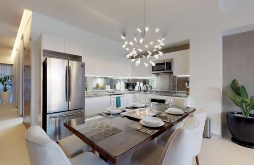 Emiliano Zapata Condo | 1BR w/Balcony + Bar + Gym | Stylish Loft 268