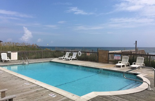 Kill Devil Hills Condo | 2 Bed, 2 Bath Condo with an Oceanfront Pool and Ocean View from the Unit.