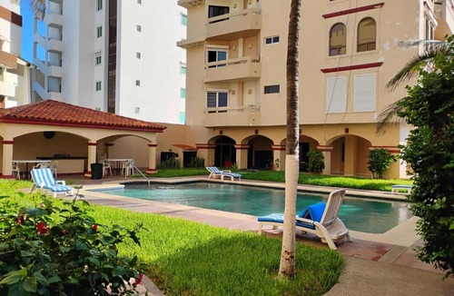 Marina Mazatlan Apartment | 2 bedroom oceanfront apartment, pool + views in Mazatlan