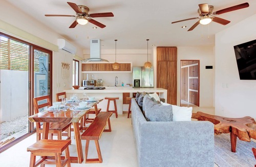 Costa Apartment | 2 Private Outdoor Lounge Patios | 2 Cenotes Onsite