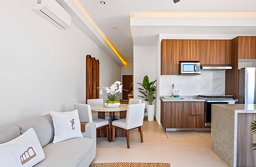 Proyecto escola Condo | 2BR Malecón PV Oceanfront Terrace Rooftop Pool