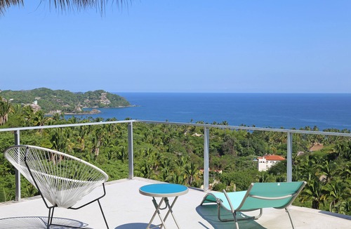 North End House | 3 Bedroom, 4 Bath, 30 ft. Soaring Palapa, Spectacular Ocean Views, 40 foot pool