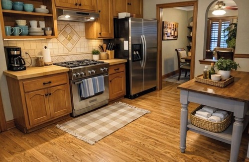 Victory House | 3-bedroom house off Vincent Avenue with cool AC