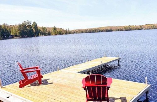 McMurrich/Monteith Cottage | 400 ft Lakefront w Canoe Kayaks SUP Sunsets Firepit