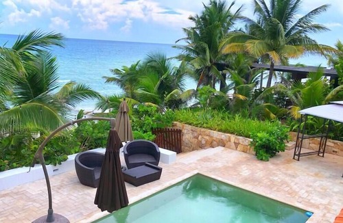 Yucatan Peninsula House | 8 BDR - Walk to Chicxulub, 16 people - Beachfront